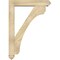Ekena Millwork Legacy Arts and Crafts Rough Sawn Bracket w/ Offset Brace, Douglas Fir, 6"W x 30"D x 42"H BKT0604X30X42LEC03RDF - alternate 4